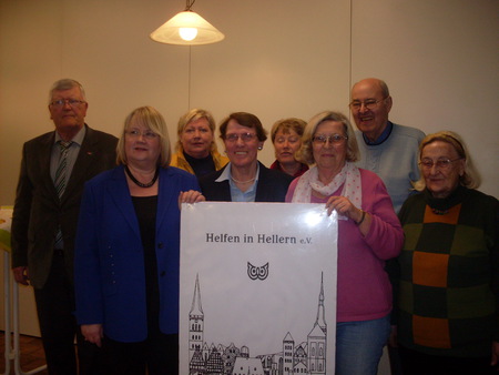 Neuer Vorstand von Helfen in Hellern 2014
